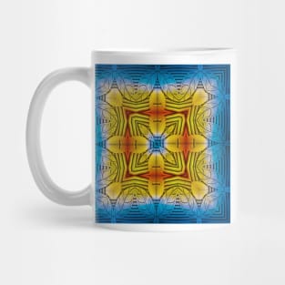 square composition design inspired by nature Mug